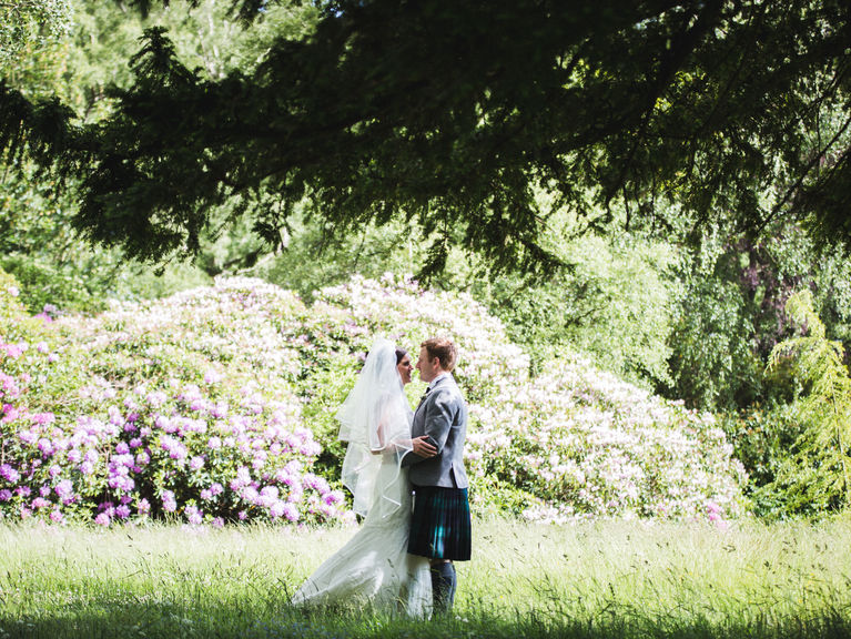 Scottish Outdoor Castle Wedding