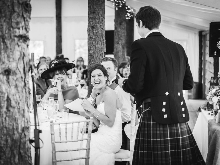 Barnquee Scottish Wedding 